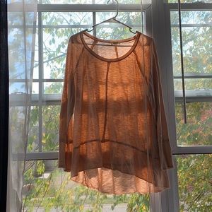 Light Pink Style & Co Seamed Shirt